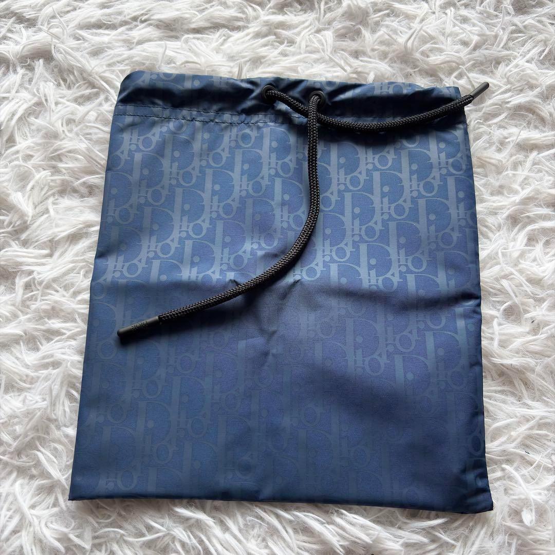 未使用品　ディオール オブリーク スイムショーツ M ブルー 総柄　ロゴ