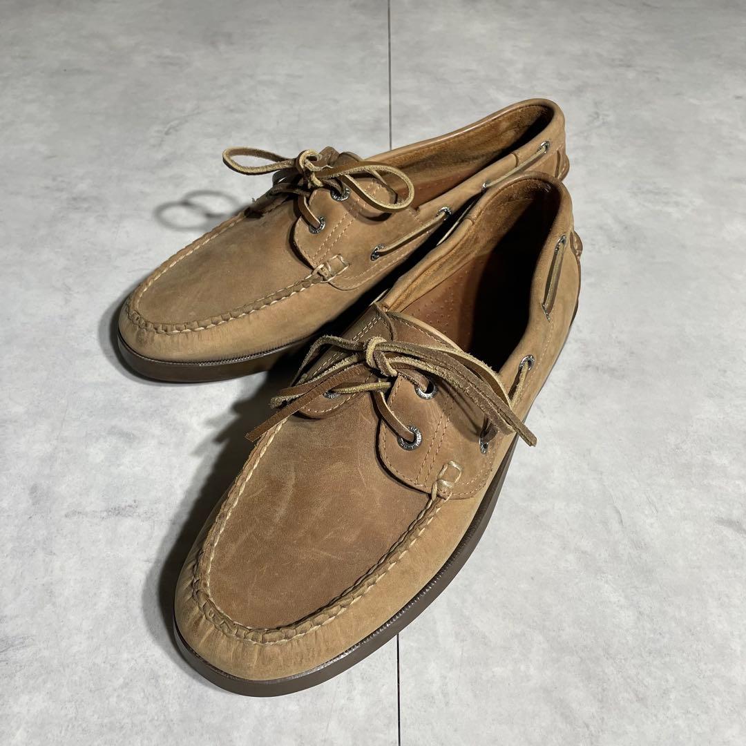 L.L.bean エルエルビーン　デッキシューズ　モカシン　レザーシューズ