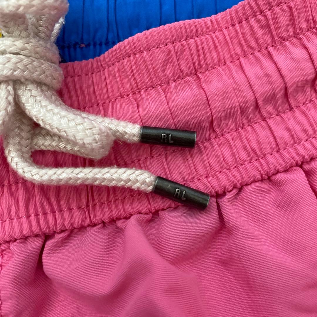 ラルフローレン スイムショーツ　女性着用可ピンク　水着　トラベラーズ　JK