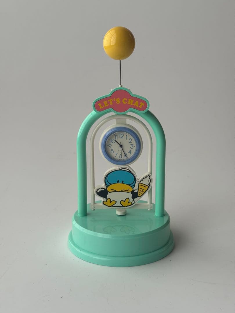 LET'S CHAT ペンギン 振り子時計 SEIKO 動作確認済 未使用品