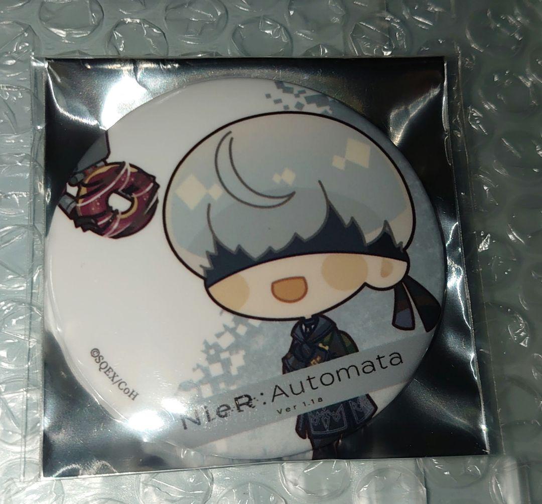 ニーアオートマタ 9S アニメイト アニカフェ デコット缶バッジ