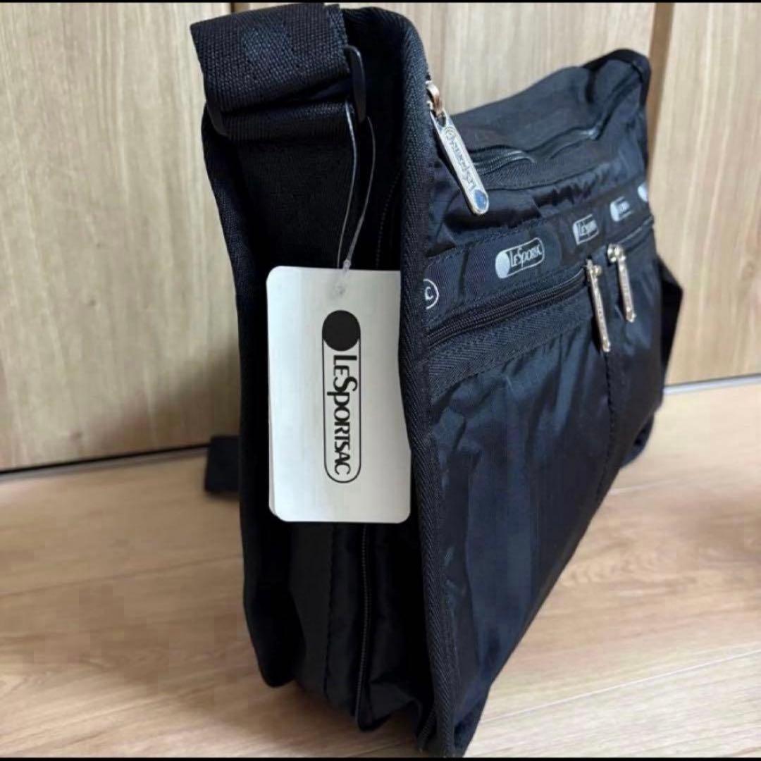 LeSportsac ショルダーバッグ ブラック ポーチ付き