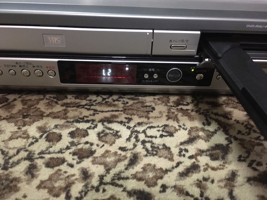 SHARP DV-RW65 ビデオからDVDにダビング