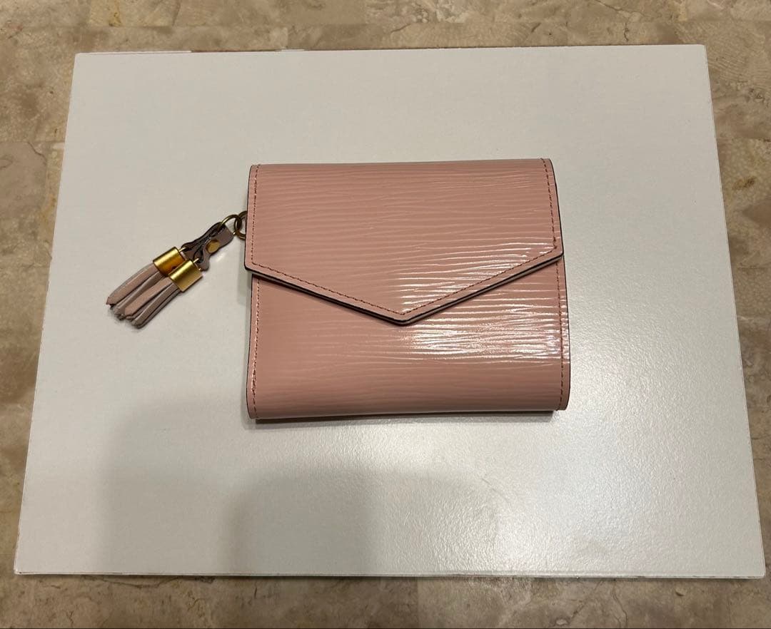 エポイ 二つ折り財布 ピンク