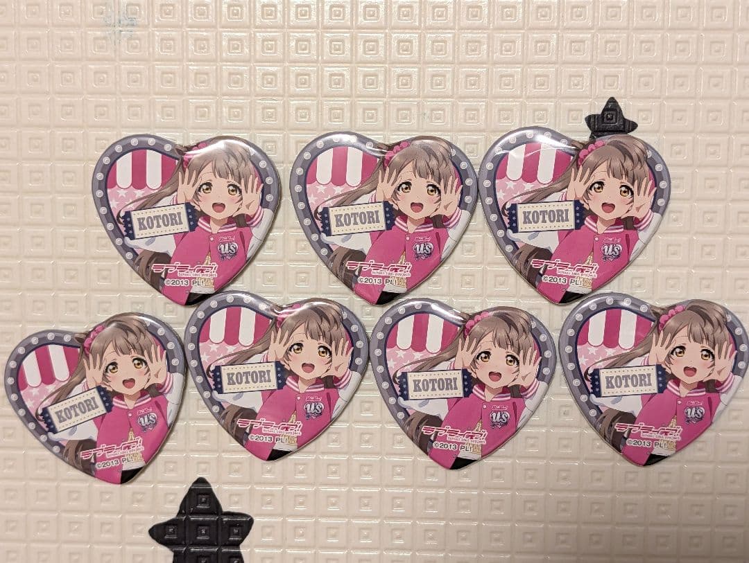 ナガスパ 缶バッジ　南ことり　ラブライブ シリーズ 15周年 遊園地