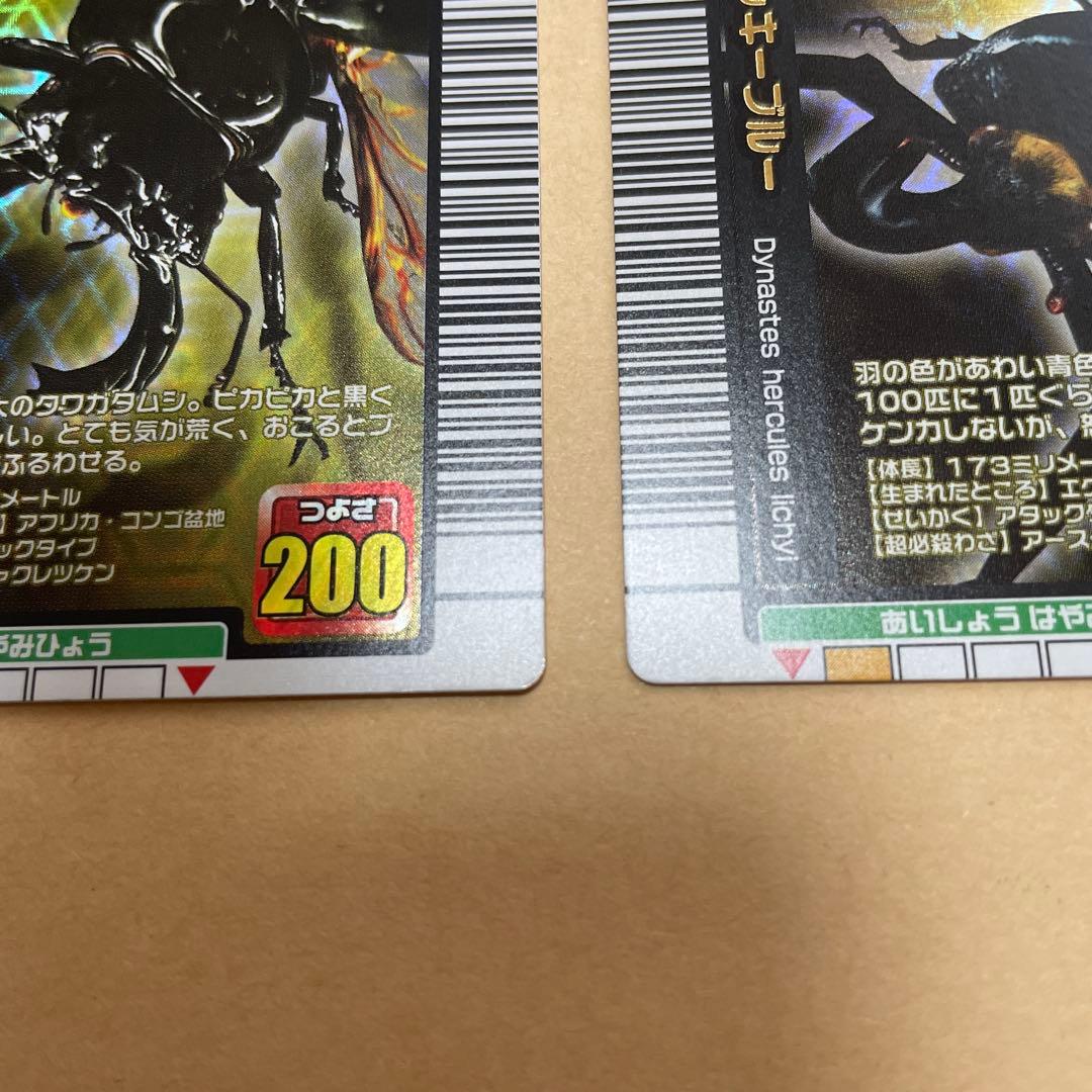 ムシキングカード　2005年夏限定デザインカード　3枚