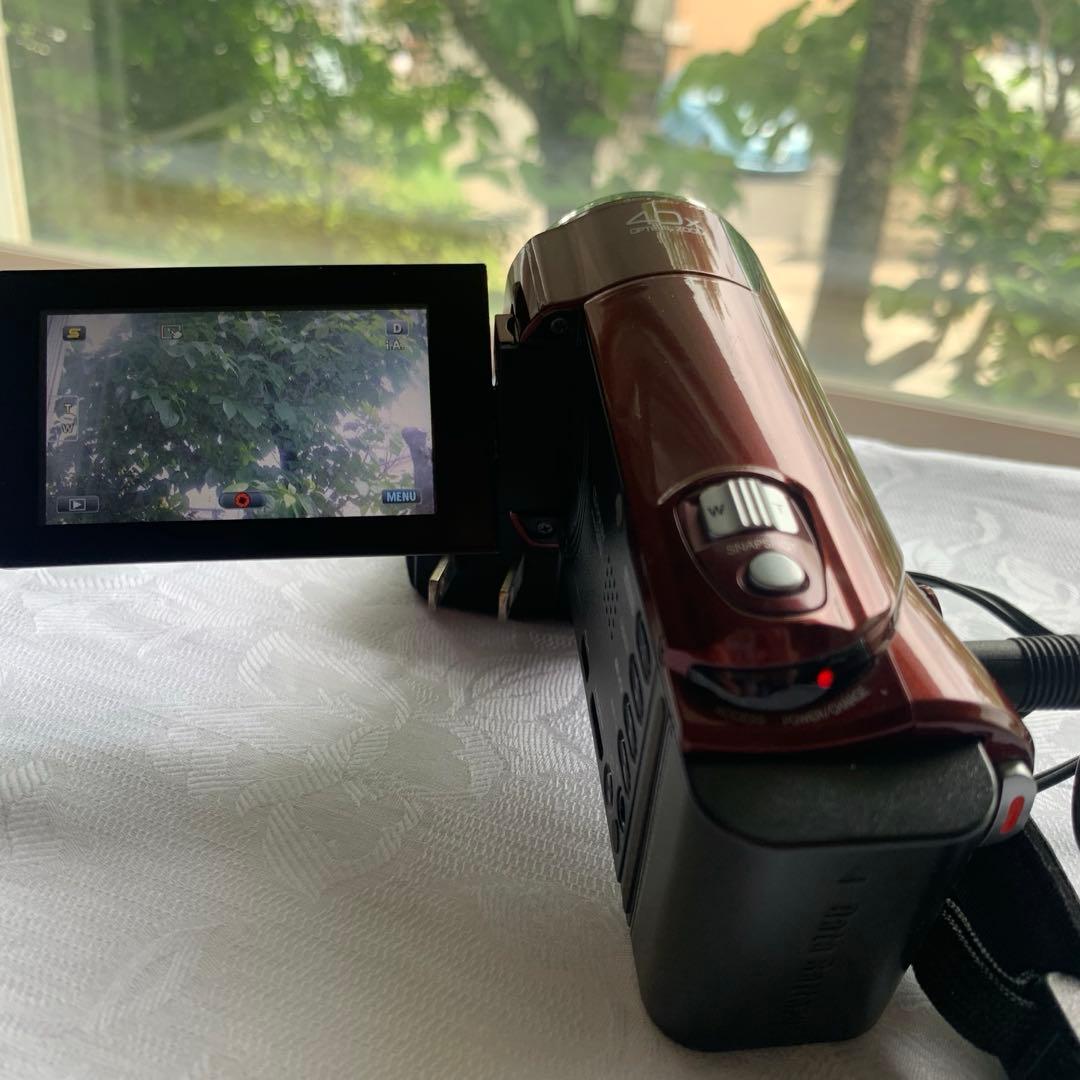 JVC Everio HD ビデオカメラ　GZ-HM460-R ハンディカム