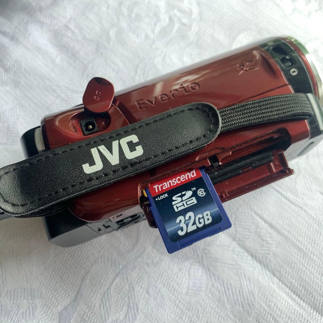 JVC Everio HD ビデオカメラ　GZ-HM460-R ハンディカム