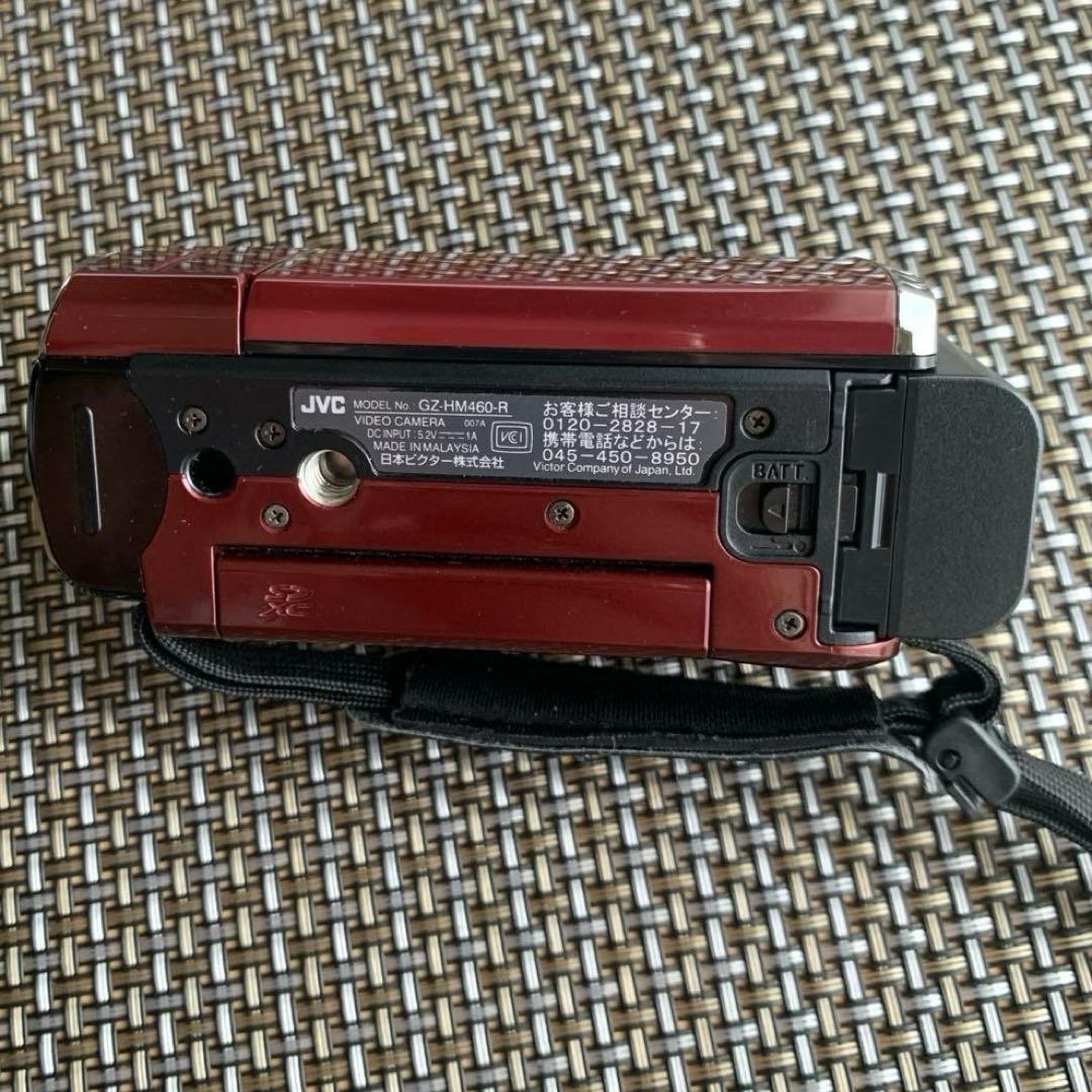 JVC Everio HD ビデオカメラ　GZ-HM460-R ハンディカム