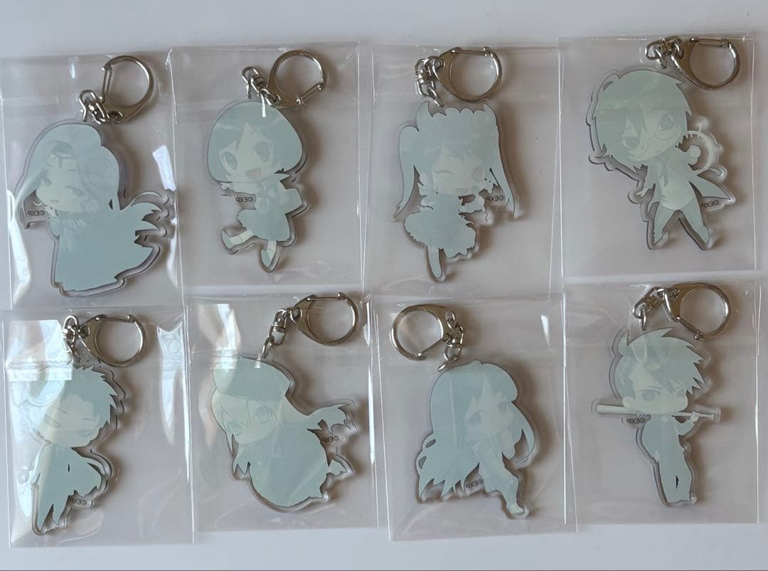 死印　アクリルキーホルダー　アクキー　8種セット　まとめ売り