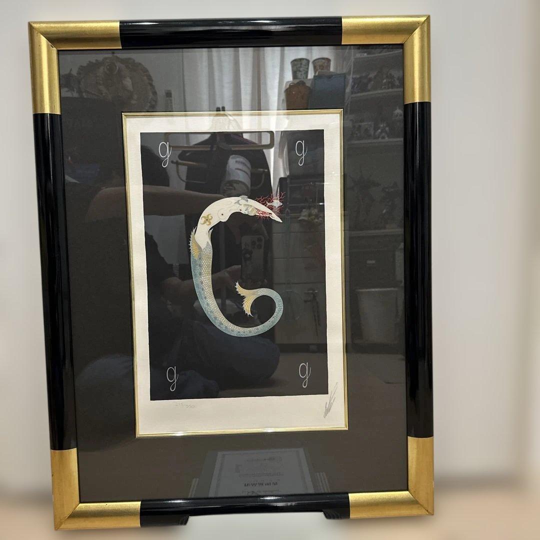 エルテ（Erte）の「アルファベットシリーズ」の「G」