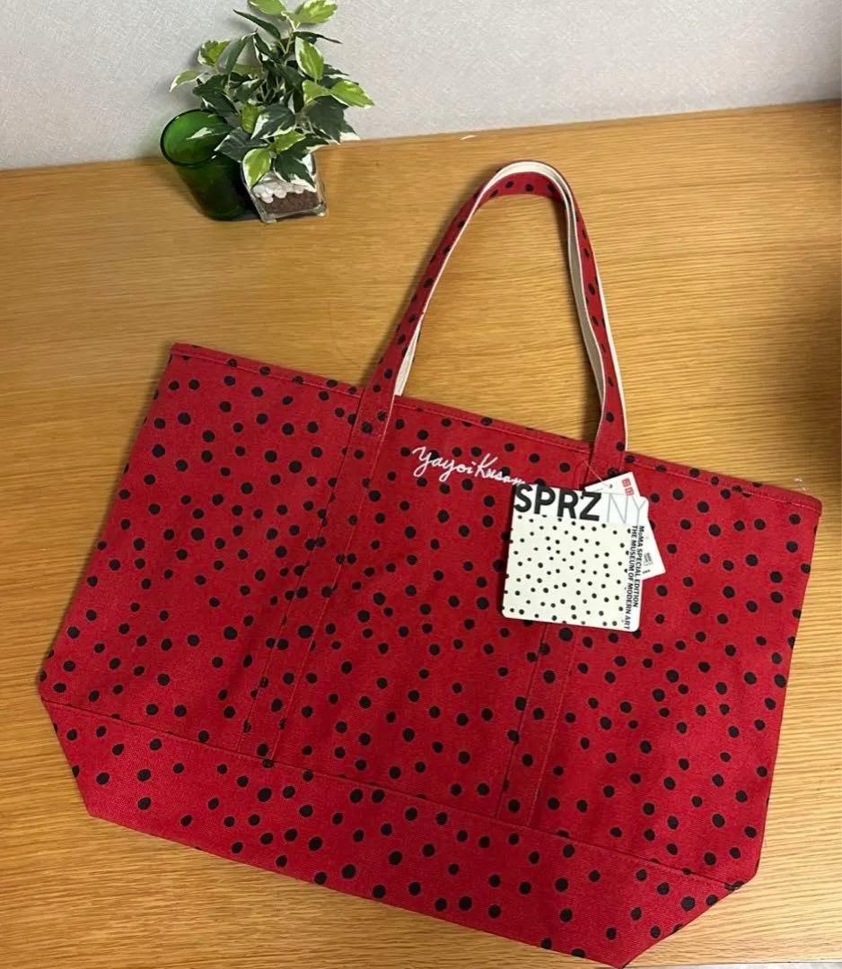 【レア　草間弥生×UNIQLO コラボ　大容量トートバック】