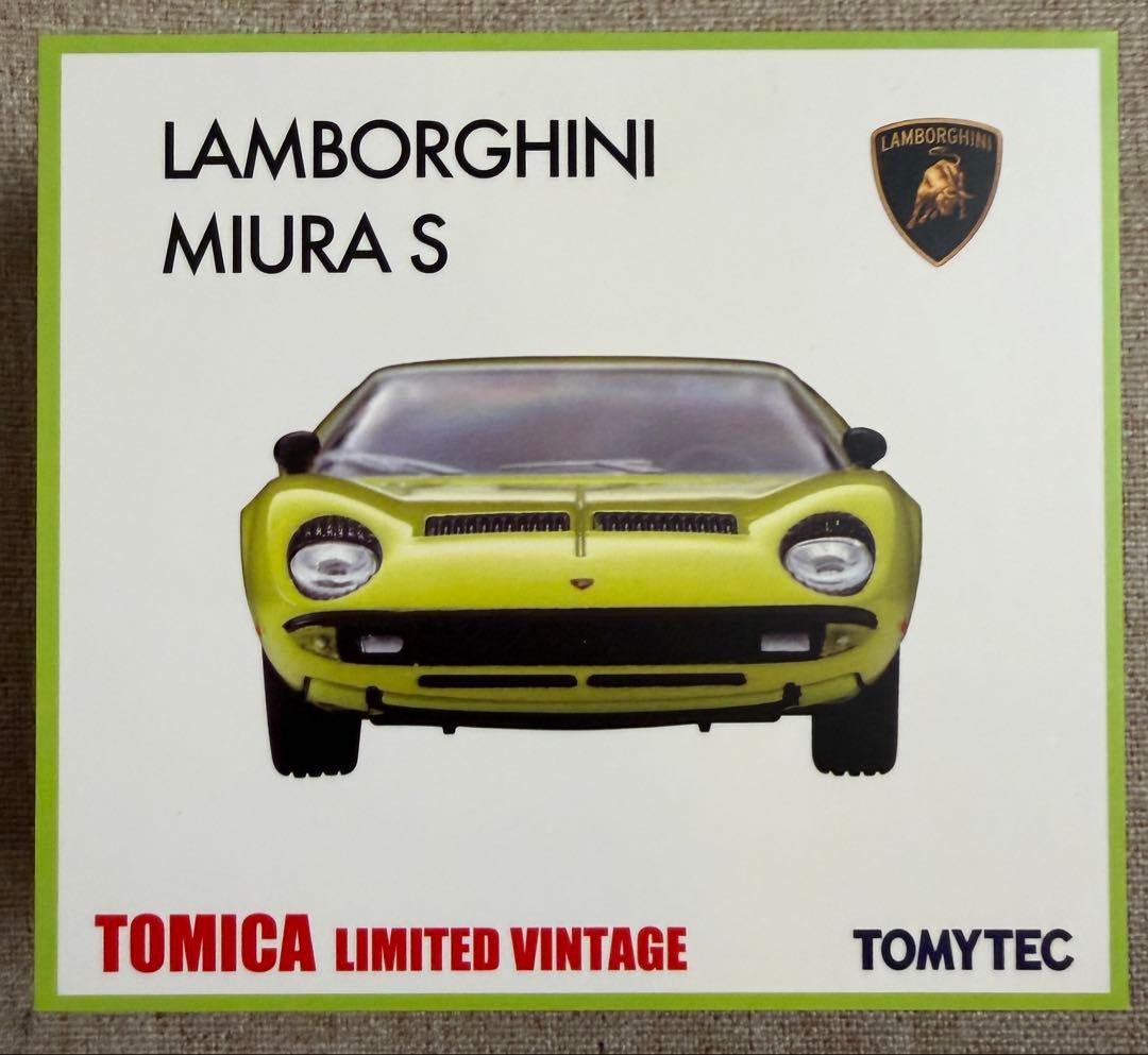 トミカリミテッドヴィンテージ　ランボルギーニ ミウラ S 黄緑