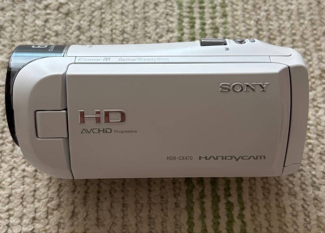 SONY HDR-CX470 ホワイト 本体　動作確認済