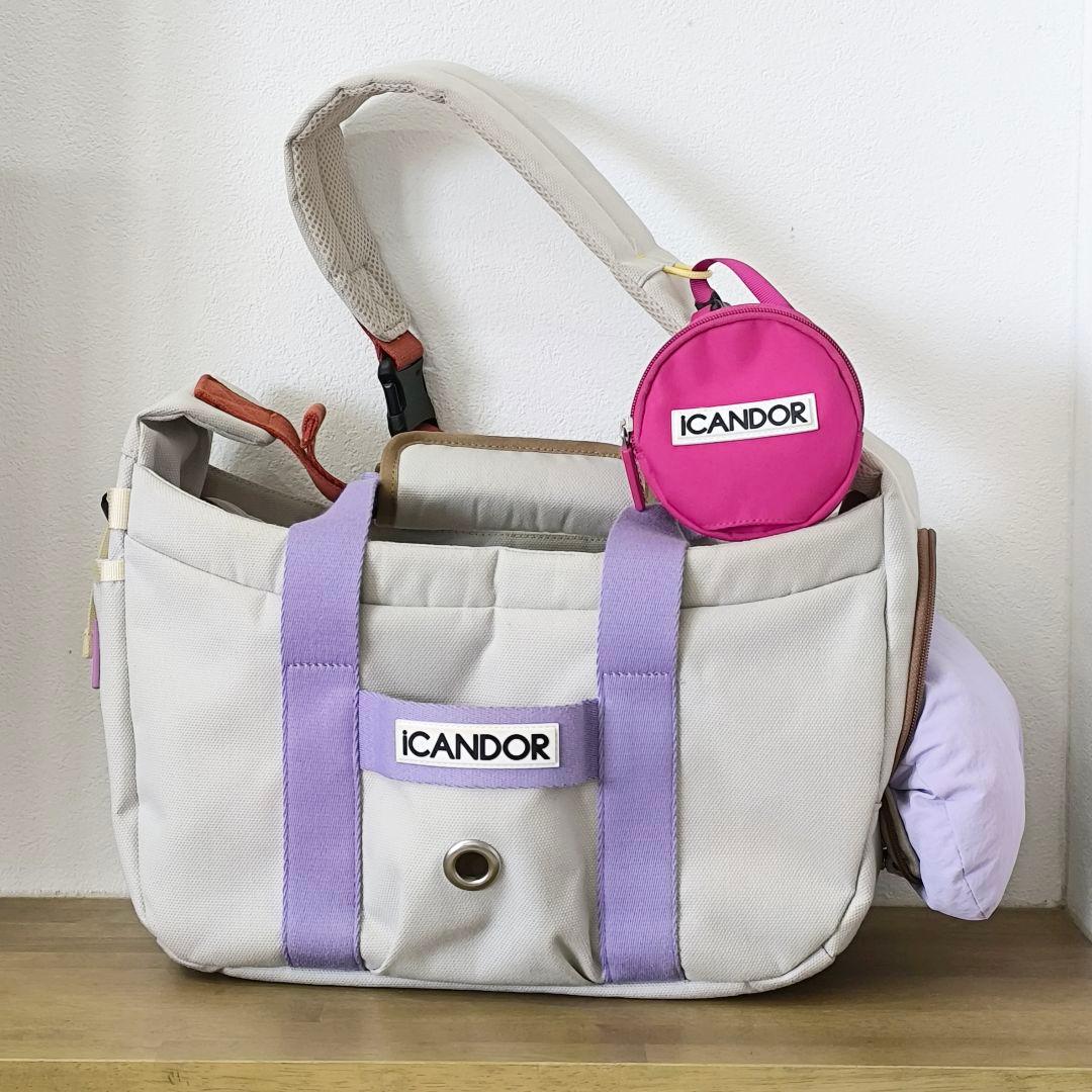 iCANDOR アイキャンダー キャリーバッグ M クッション付き