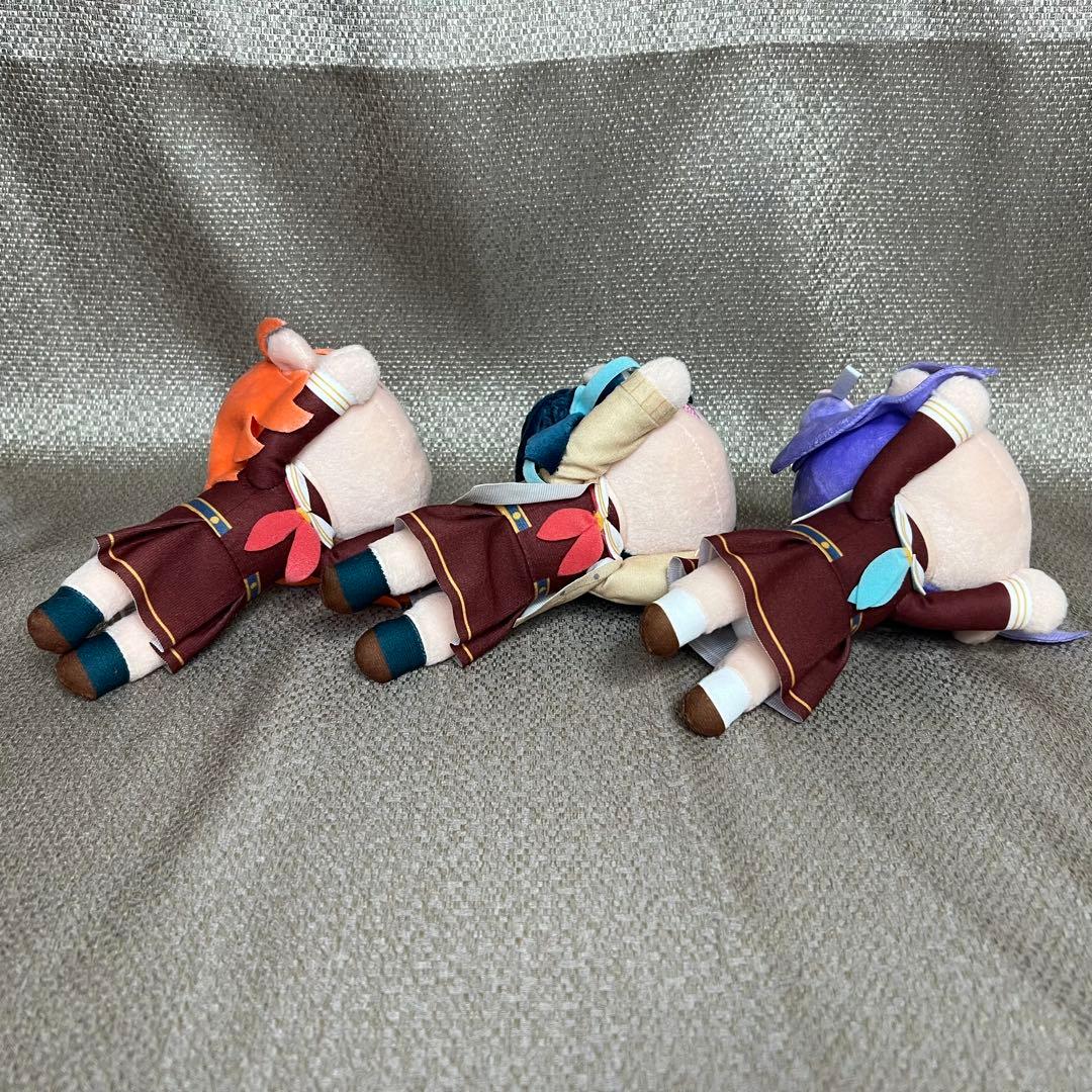 蓮ノ空 寝そべり 9体セット 冬制服