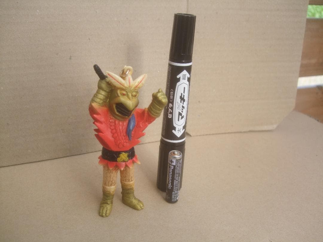 変身忍者嵐★ミニソフビ★ペンダント★★チェーン欠品