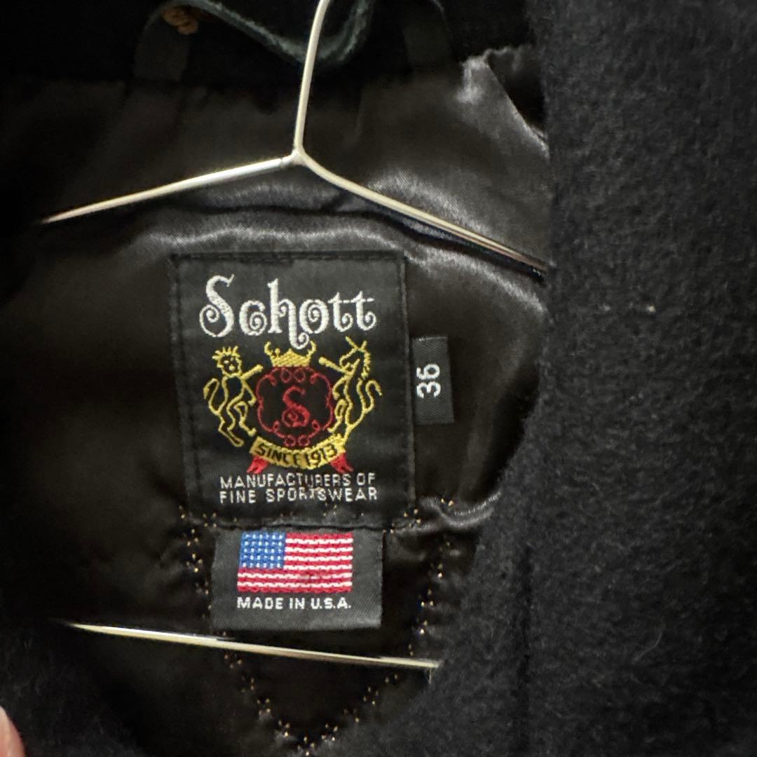 shott スタッズ　メルトンジャケット