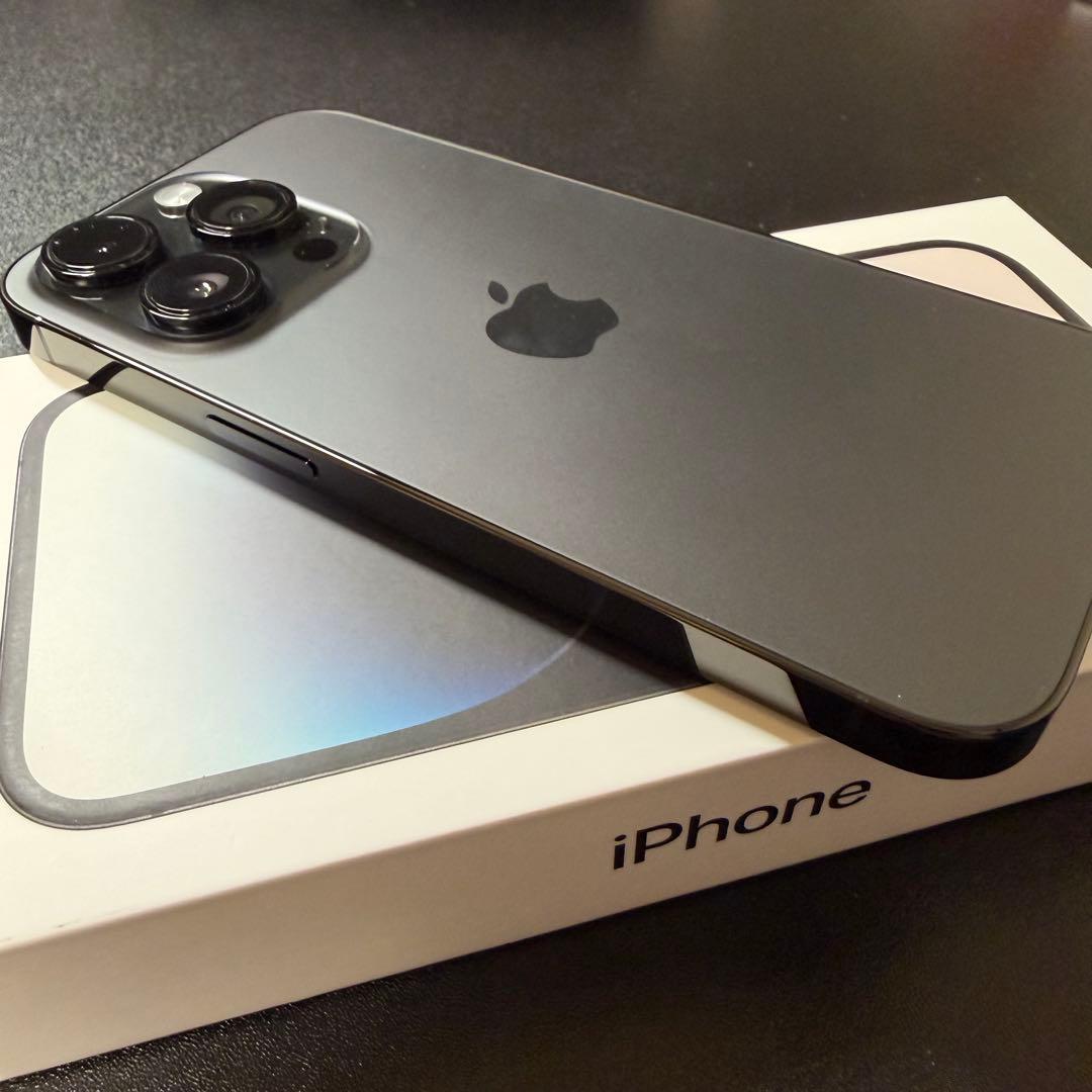 【美品】iPhone14 Pro 256GB スペースブラック SIMフリー