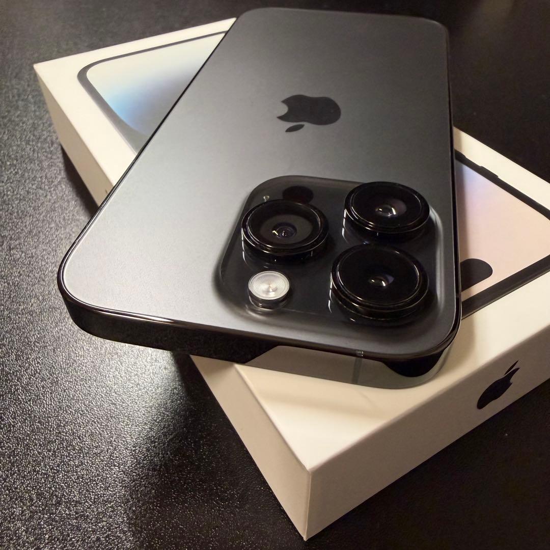 【美品】iPhone14 Pro 256GB スペースブラック SIMフリー