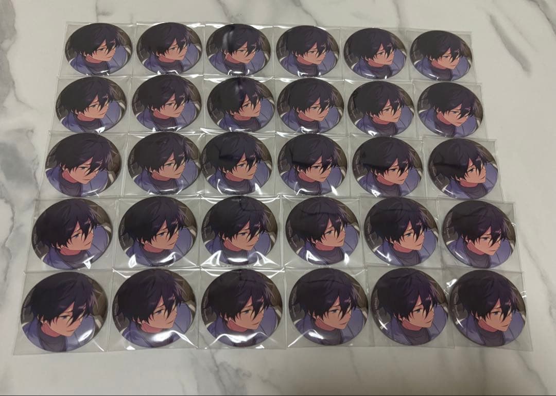 氷鷹北斗 テーマスカウト缶バッジ 30点セット