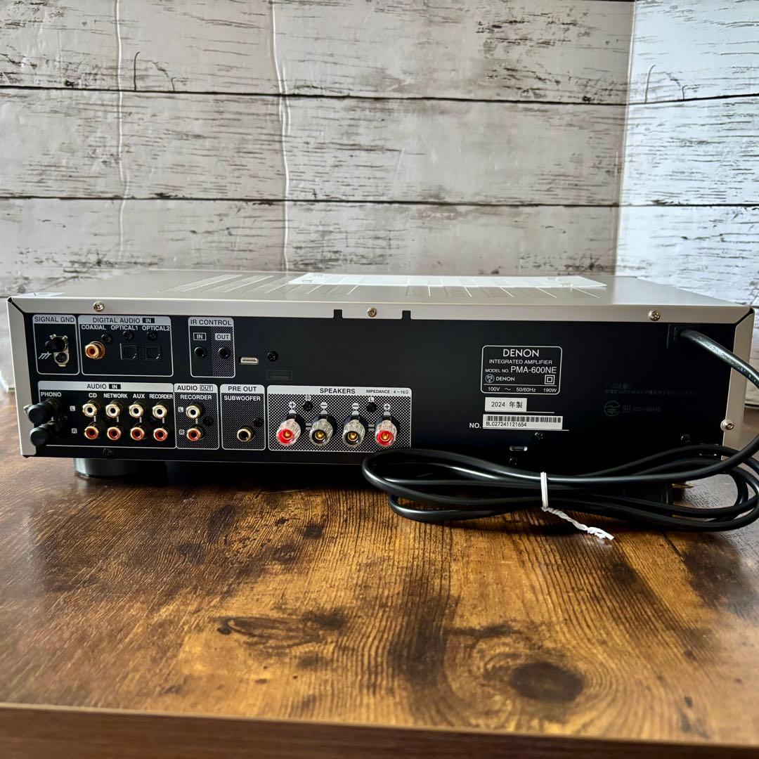 DENON プリメインアンプ PMA-600NE デノン アンプ