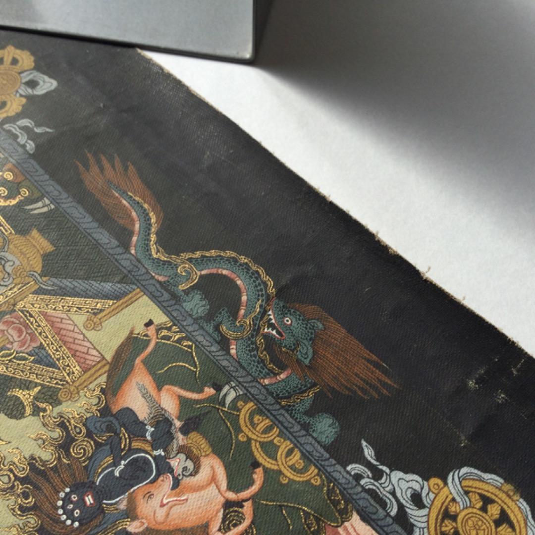 曼荼羅（マンダラ）絵画：ネパール産　手描き