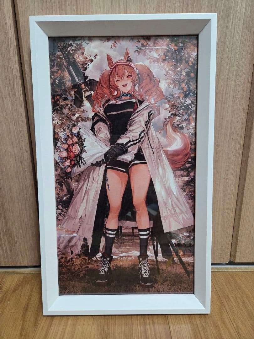 アークナイツ3周年記念 LM7先生直筆サイン入り複製原画「Hananokaze」