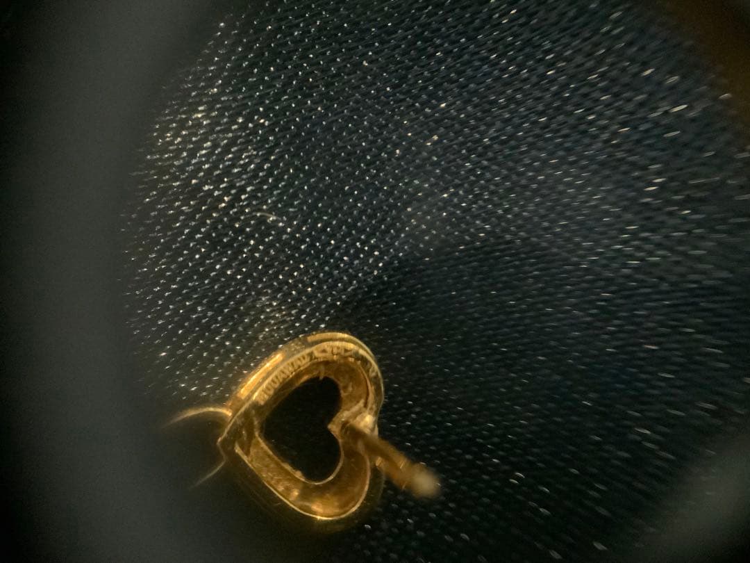 モワード　　mouawad ハートピアス　k18YG