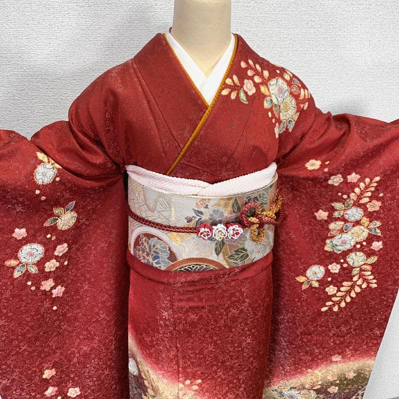 511z10, 509y12,帯揚げなどのお小物類〇翠山工房 徳永憲峯 振袖