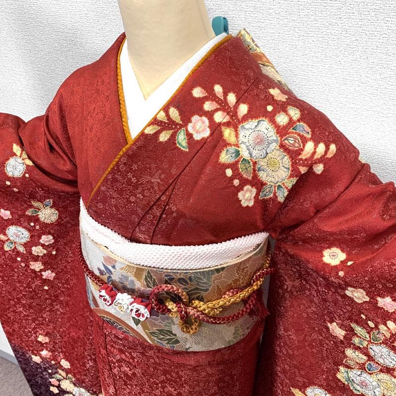 511z10, 509y12,帯揚げなどのお小物類〇翠山工房 徳永憲峯 振袖