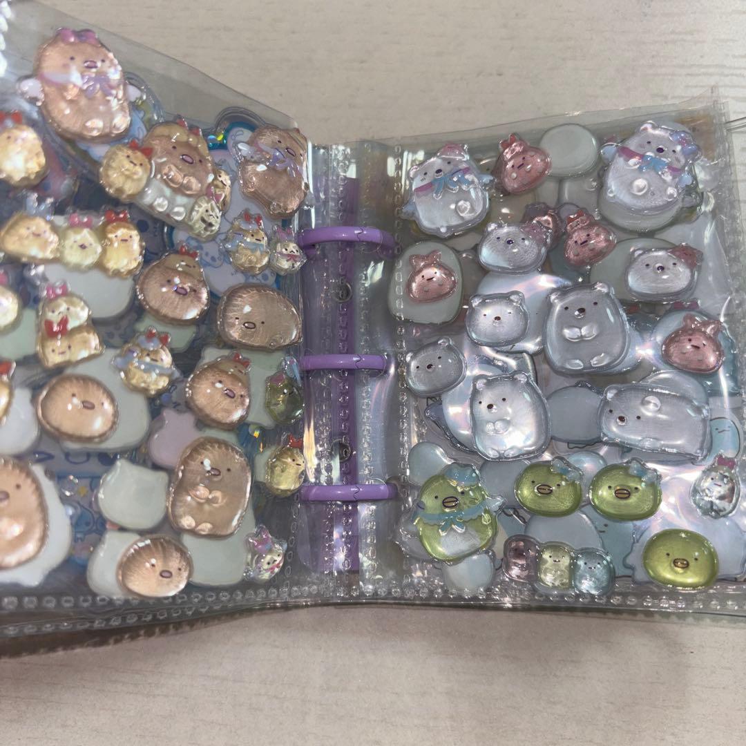 シール帳 完成品 ボンボンドロップシール すみっコぐらし ウォーターシール