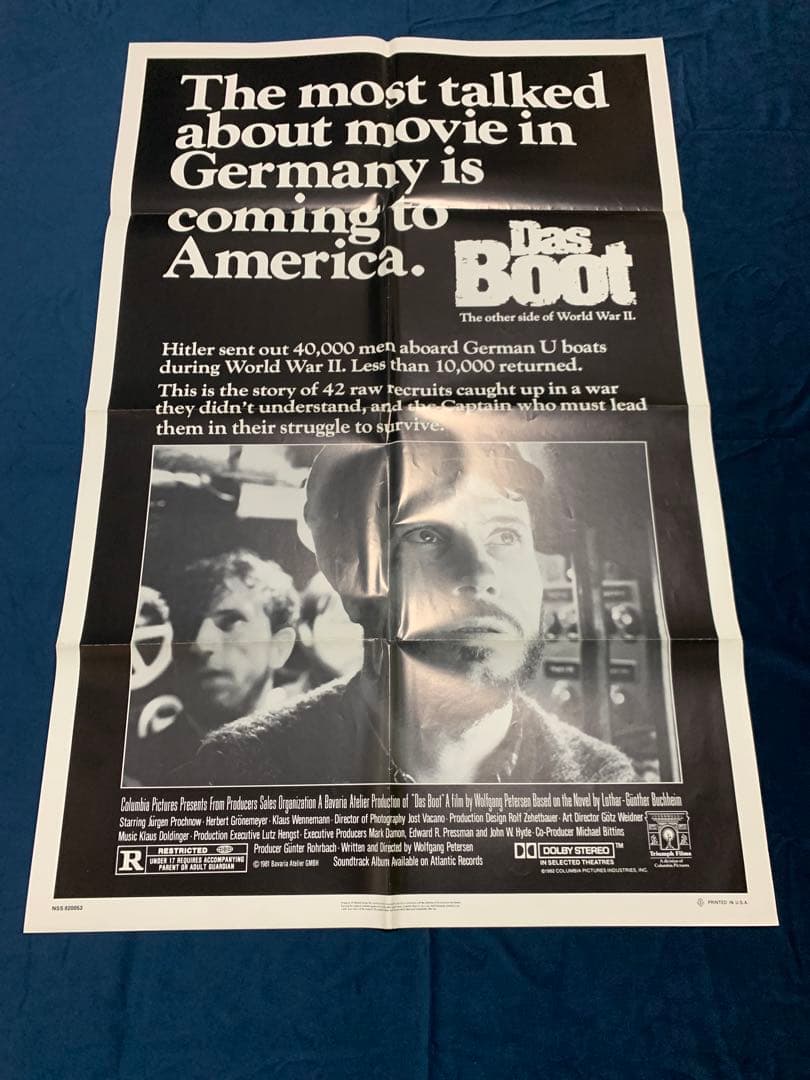 U・ボート　DAS BOOT USオリジナル映画ポスター