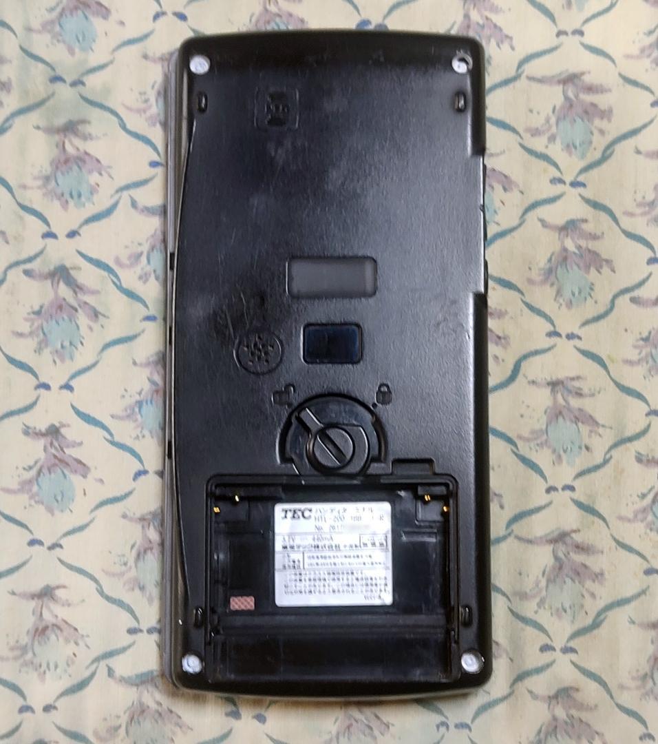 安心！長く使えるTEC完全整備品！東芝TEC・HTL-200ハンディターミナル黒