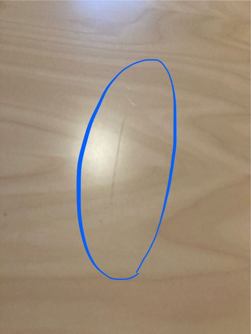 artek アアルト　テーブル80C ナチュラル　幕板無し