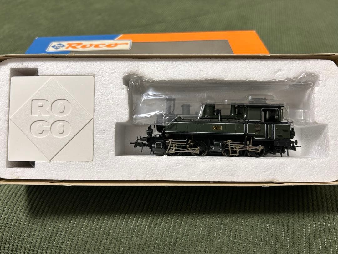 Roco HOゲージ 蒸気機関車 ダークグリーン 43281