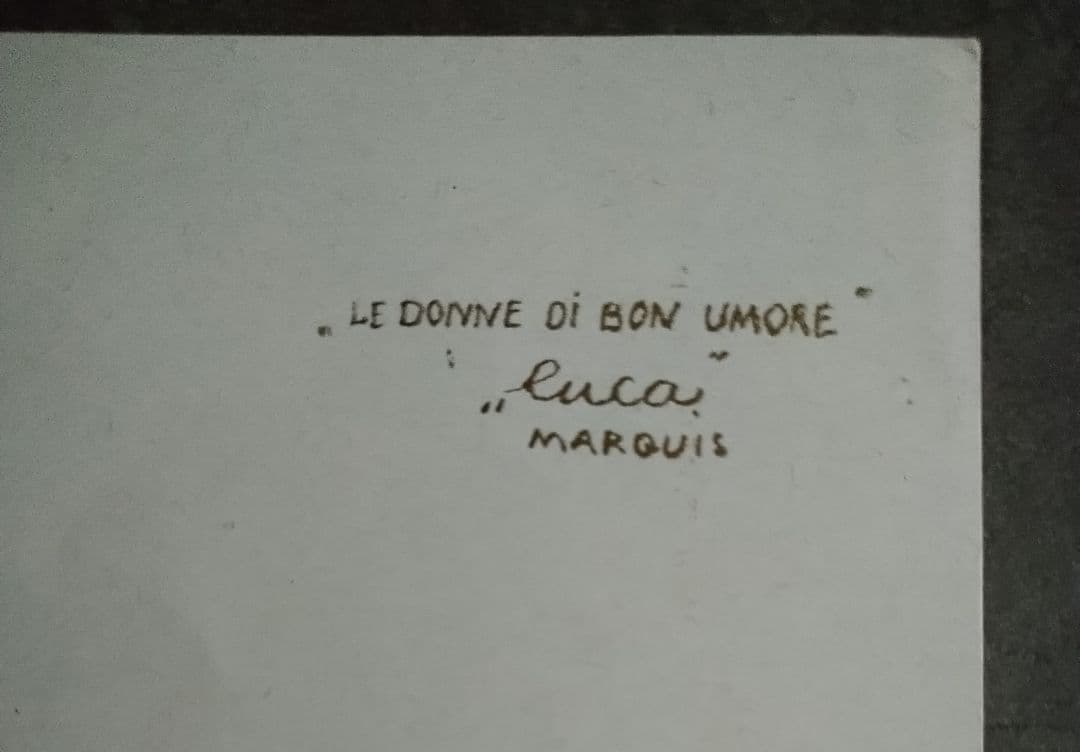 1919年制作のポショワール版画 アンティーク