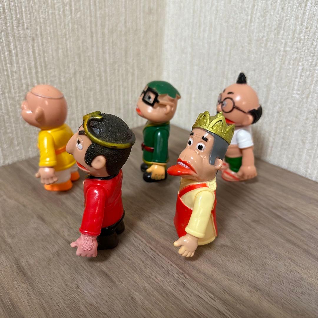 【超希少・超希少】飛べ！孫悟空よいこ劇場　西遊記　5体　ソフビ　ドリフターズ