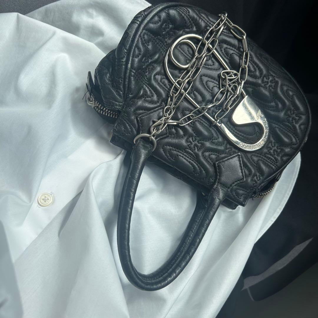 Vivienne Westwoodハンドバッグチェーン安全ピン　希少アイテム