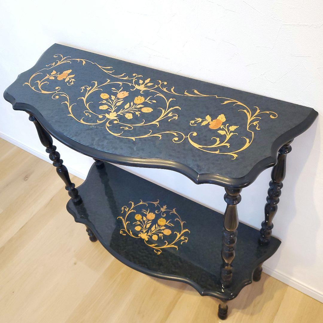 イタリアDEMAIN コンソールテーブル サイドテーブル