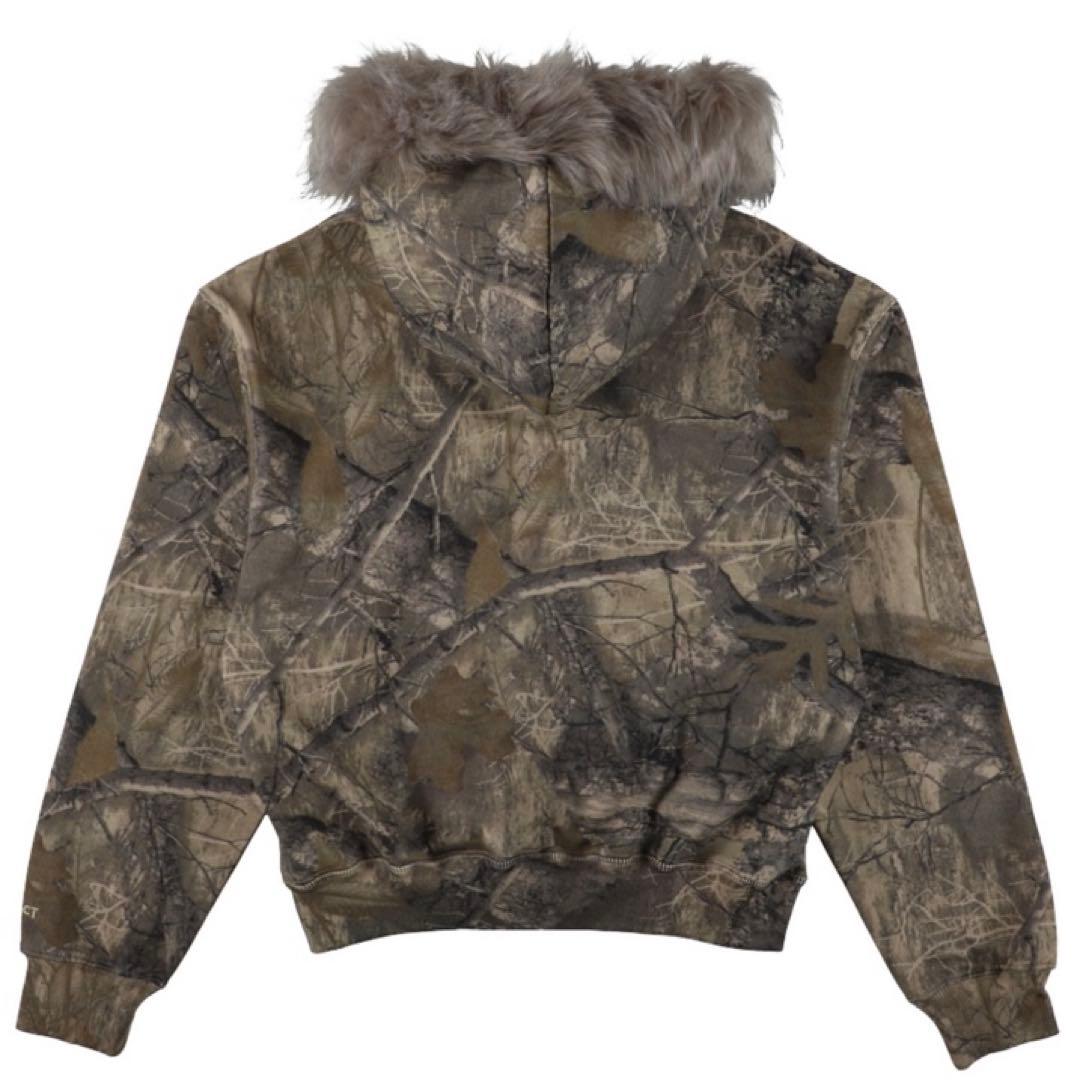 トップス 9/S PROJECT FUR ZIP HOODIE - REALTREE S