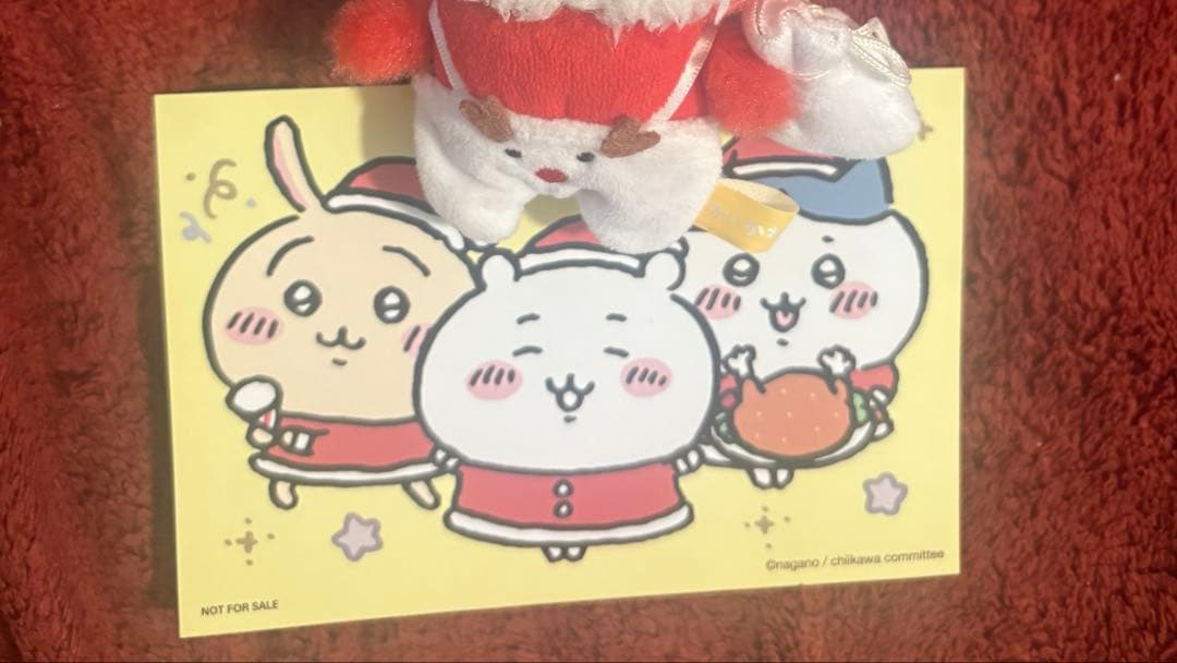 ちいかわ クリスマスだよ！ぷちミニマスコット　2021年 サンタ うさぎ