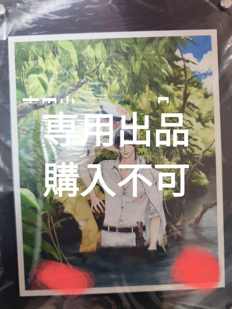 豪華客船で恋は始まる　複製原画　直筆サイン　シリアルナンバー付き