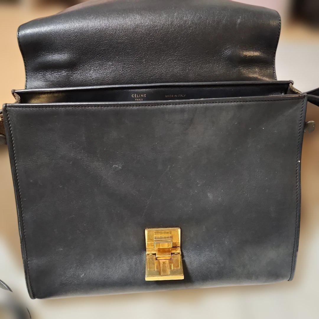 専用CELINE トラペーズ ショルダー付きハンドバッグ