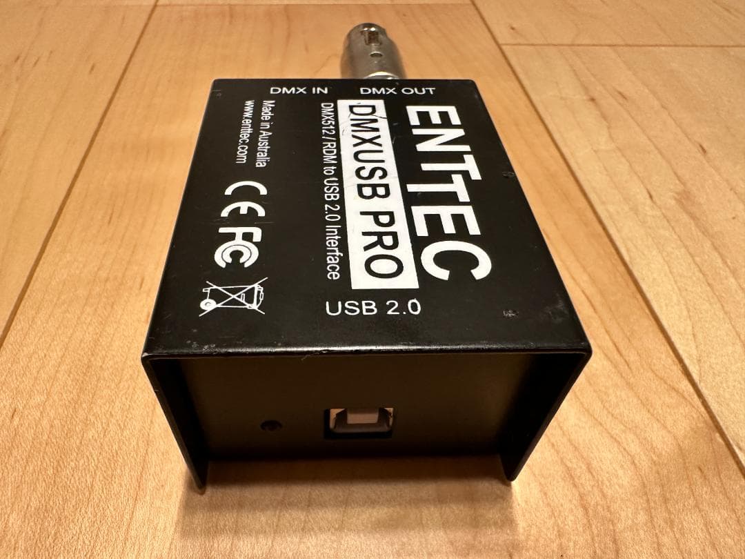 ENTTEC / DMX USB PRO インターフェース