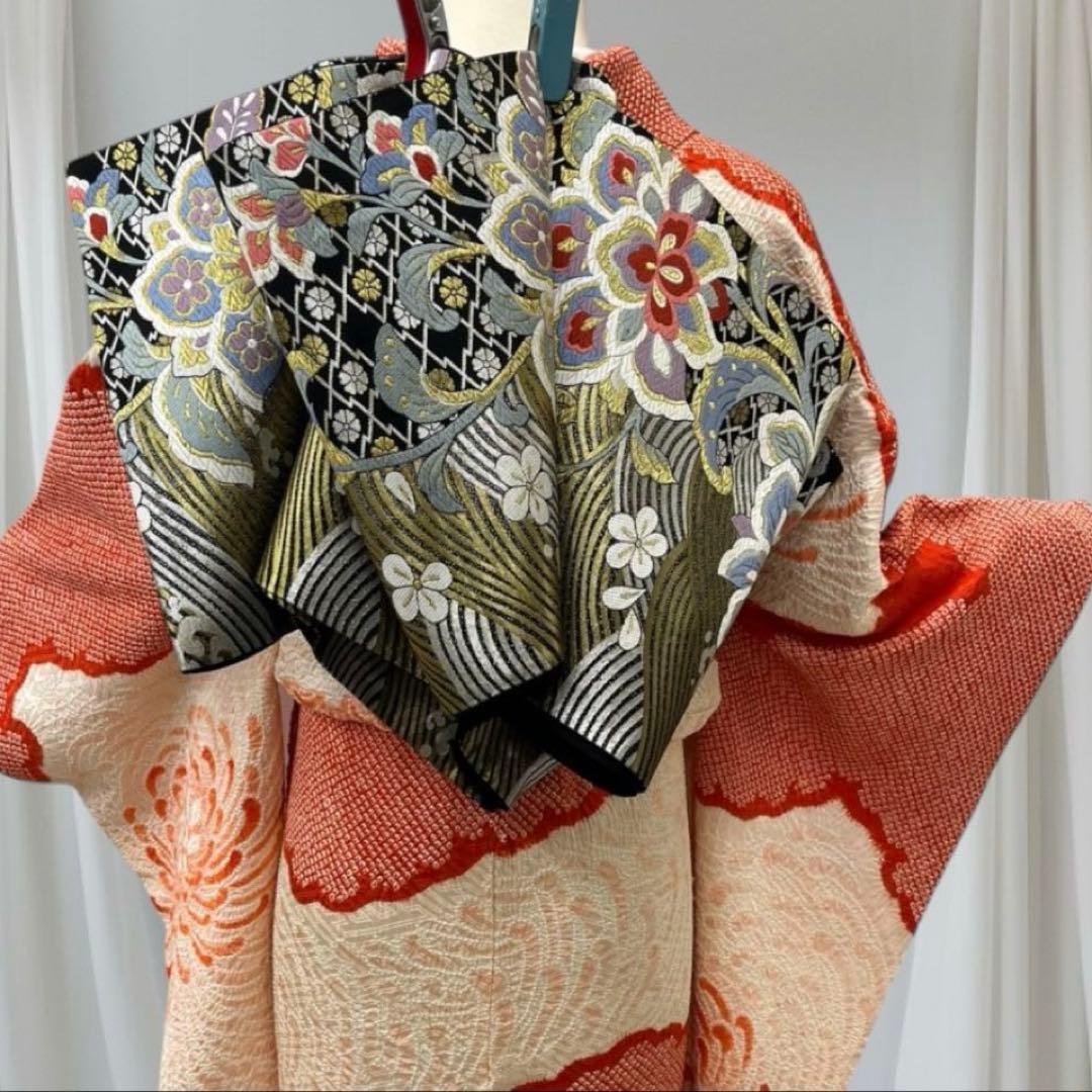 （7897）⌘（正絹）総絞り振袖フルセット ⌘