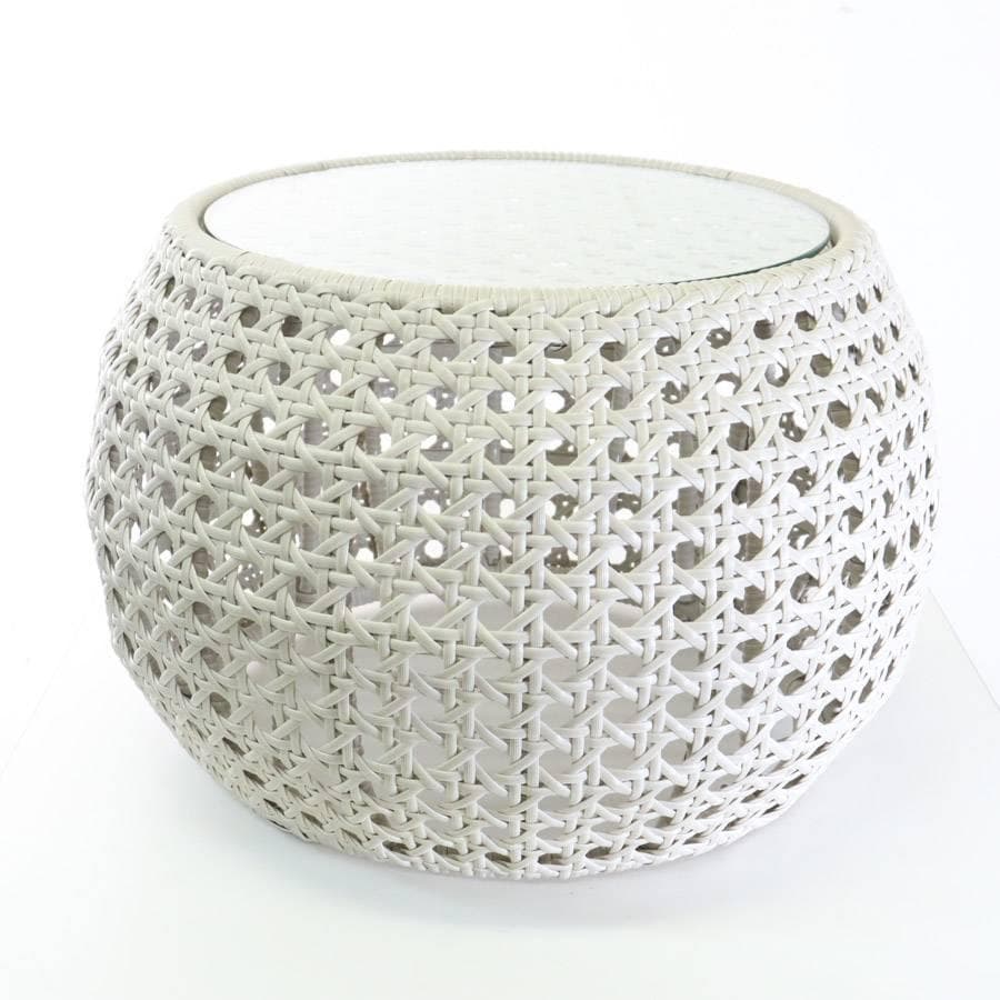 FLYMEe Villa エンドテーブル サイドテーブル ホワイト系 リゾート風