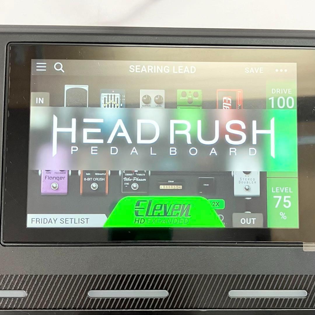 【美品】ヘッドラッシュ マルチエフェクター ペダルボード HeadRush