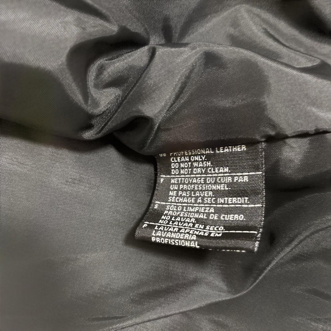 【美品】Harley-Davidson レザージャケット Mサイズ 刺繍ロゴ