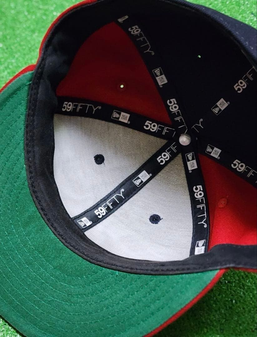 近鉄バファローズ　NEWERA 　59FIIFTY　トリコロール　岡本太郎